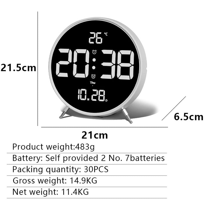 Digitaler Thermowecker mit Großem Led-Display Karnz