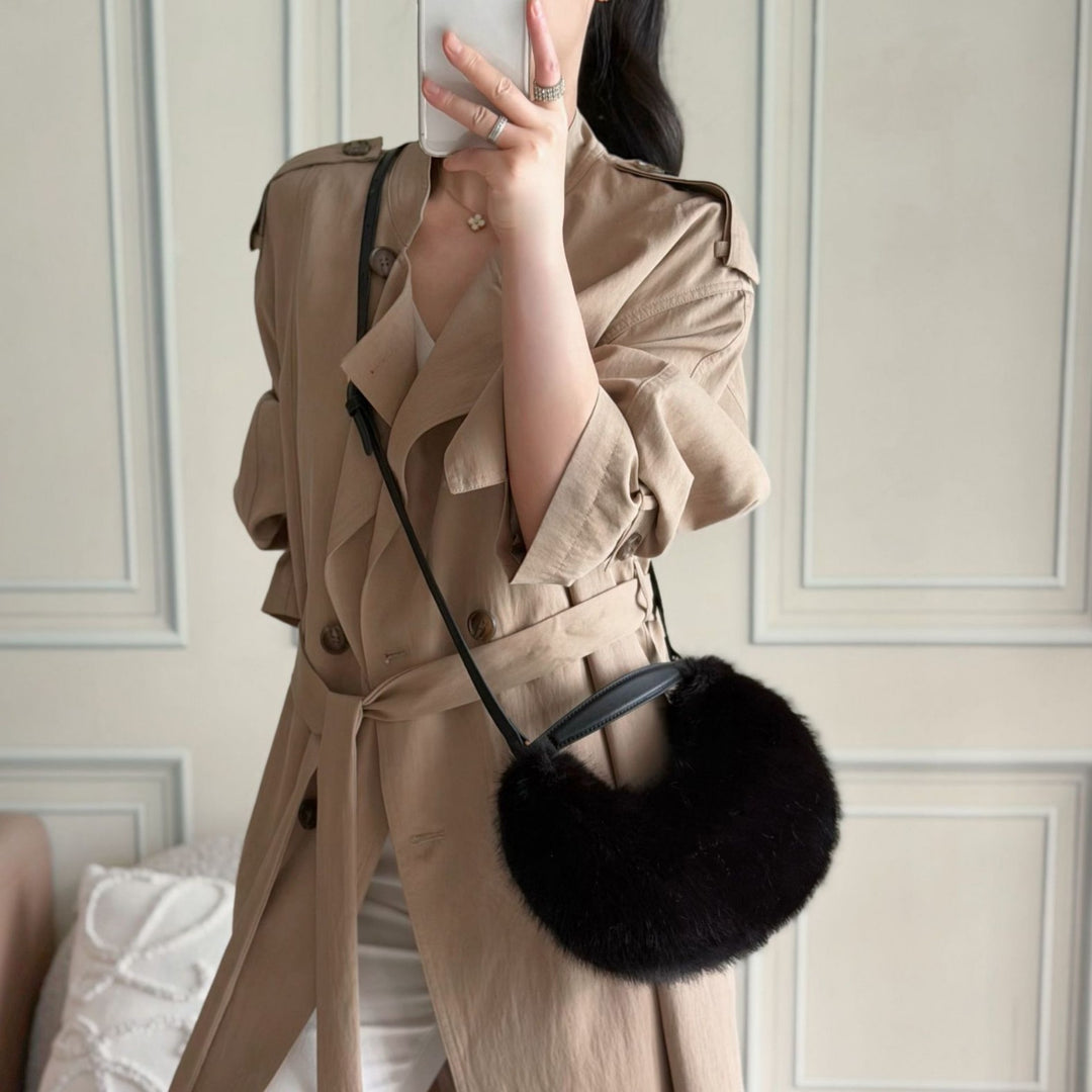 Faux Fur Handtas
