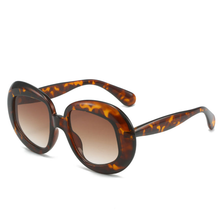 Vintage-inspirierte geometrische Rahmen-Sonnenbrille Karnz
