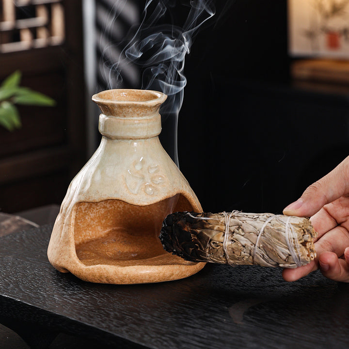 Künstlerischer Aromatherapie Räuchergefäß