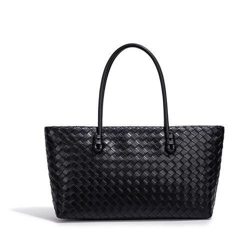 Woven Leather Tote Bag Karnz