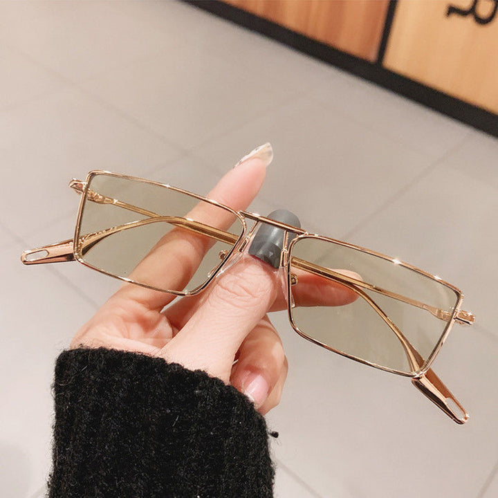 Modische Rechteckige Sonnenbrille Karnz