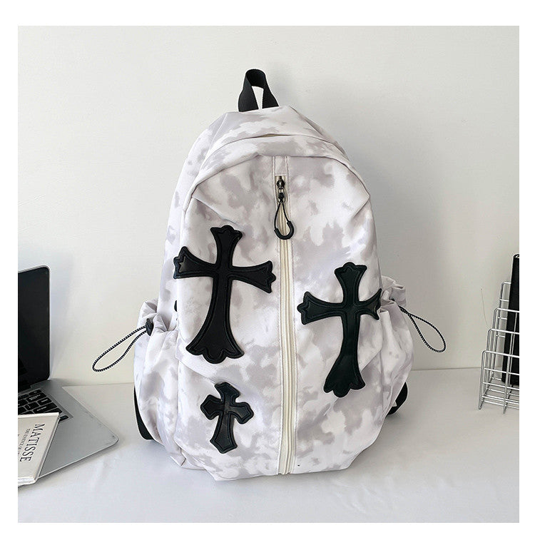 Trendiger Grafikdruck-Rucksack