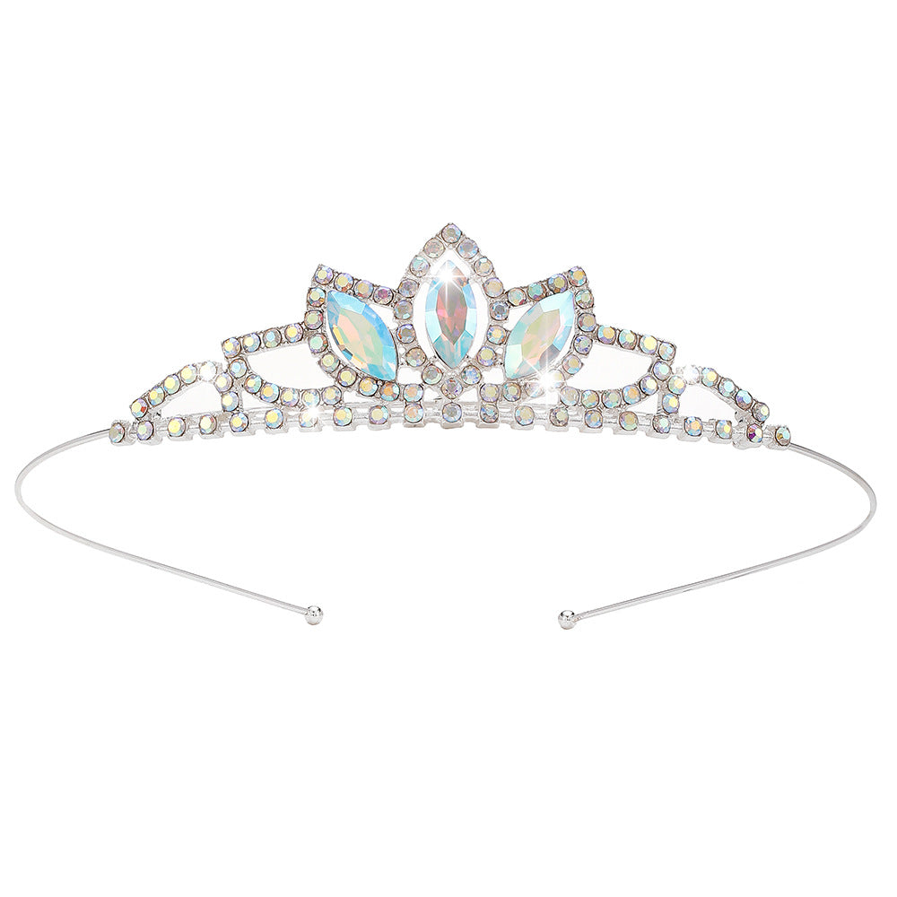 Damen Kristall Tiara Karnz