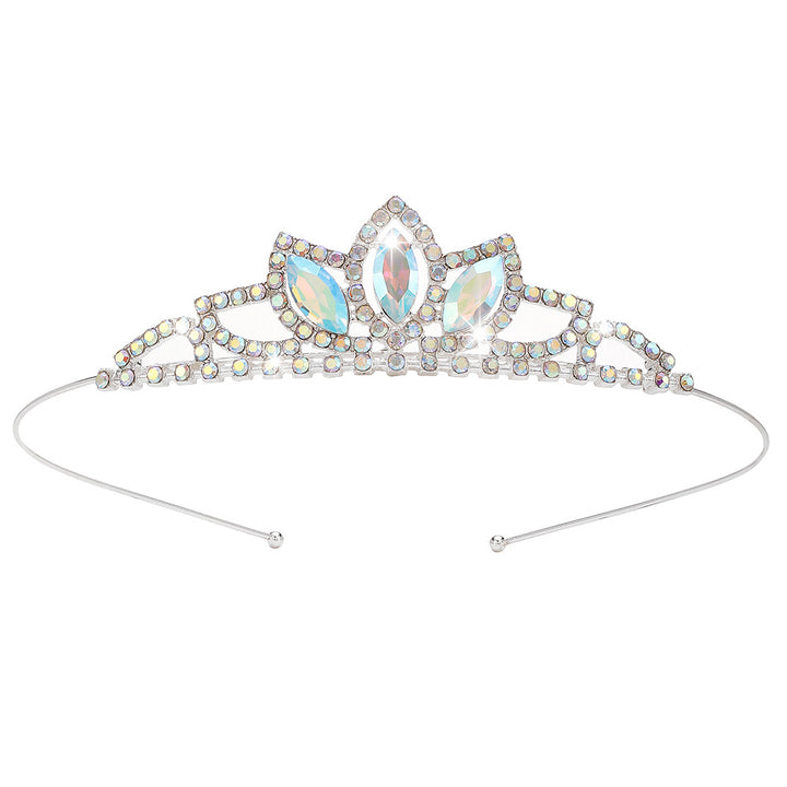 Damen Kristall Tiara Karnz