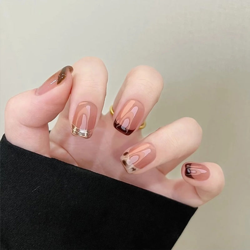 Premium Künstlerische Nagelverlängerungen mit Eleganten Tips