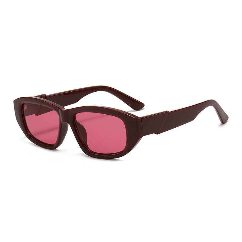 Retro-inspirierte kantige Sonnenbrille Karnz