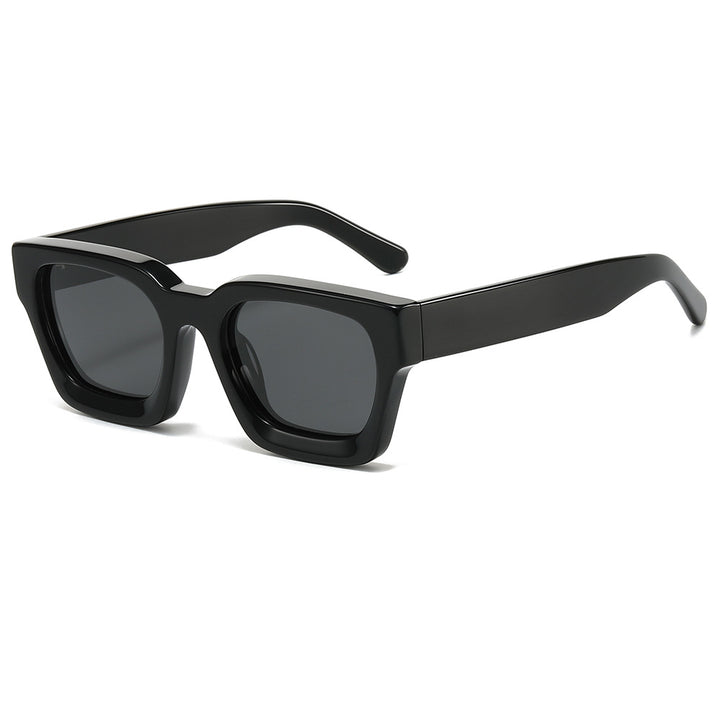 Damen designer Sonnenbrille mit modernem, quadratischem Rahmen und UV-Schutz Karnz