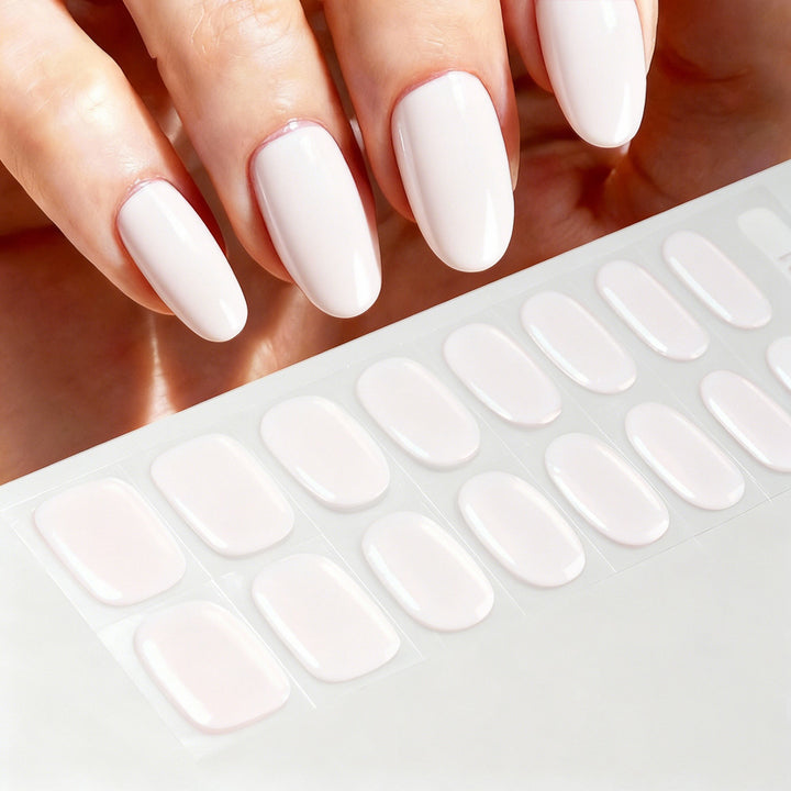 Hochglänzende Gel-Nagel-Wraps