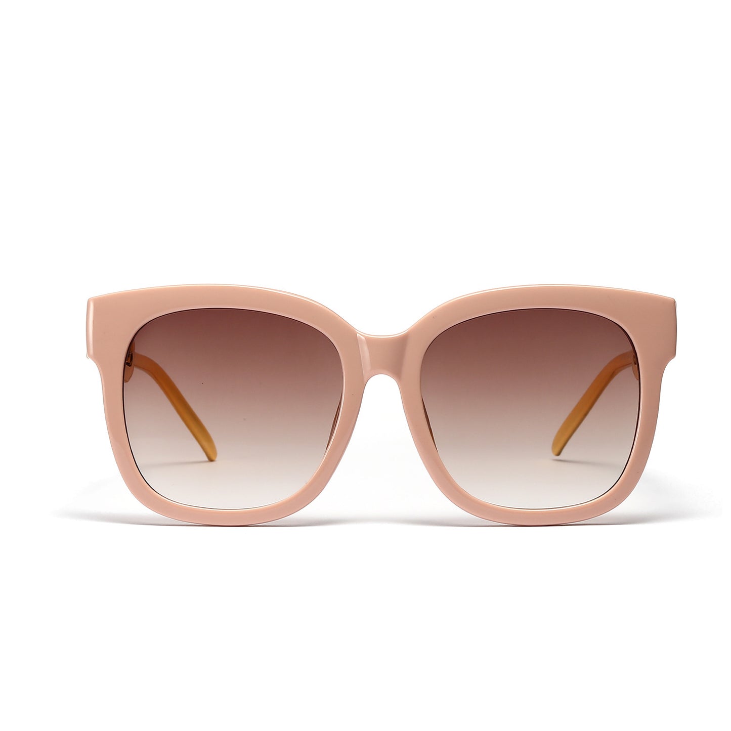 Damen modische oversized Sonnenbrille mit luxuriösem Kettenrahmen Karnz