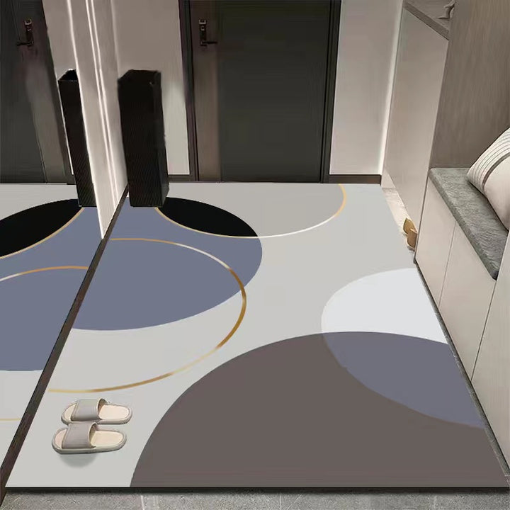 Geometrischer moderner Innenbereichs Teppich
