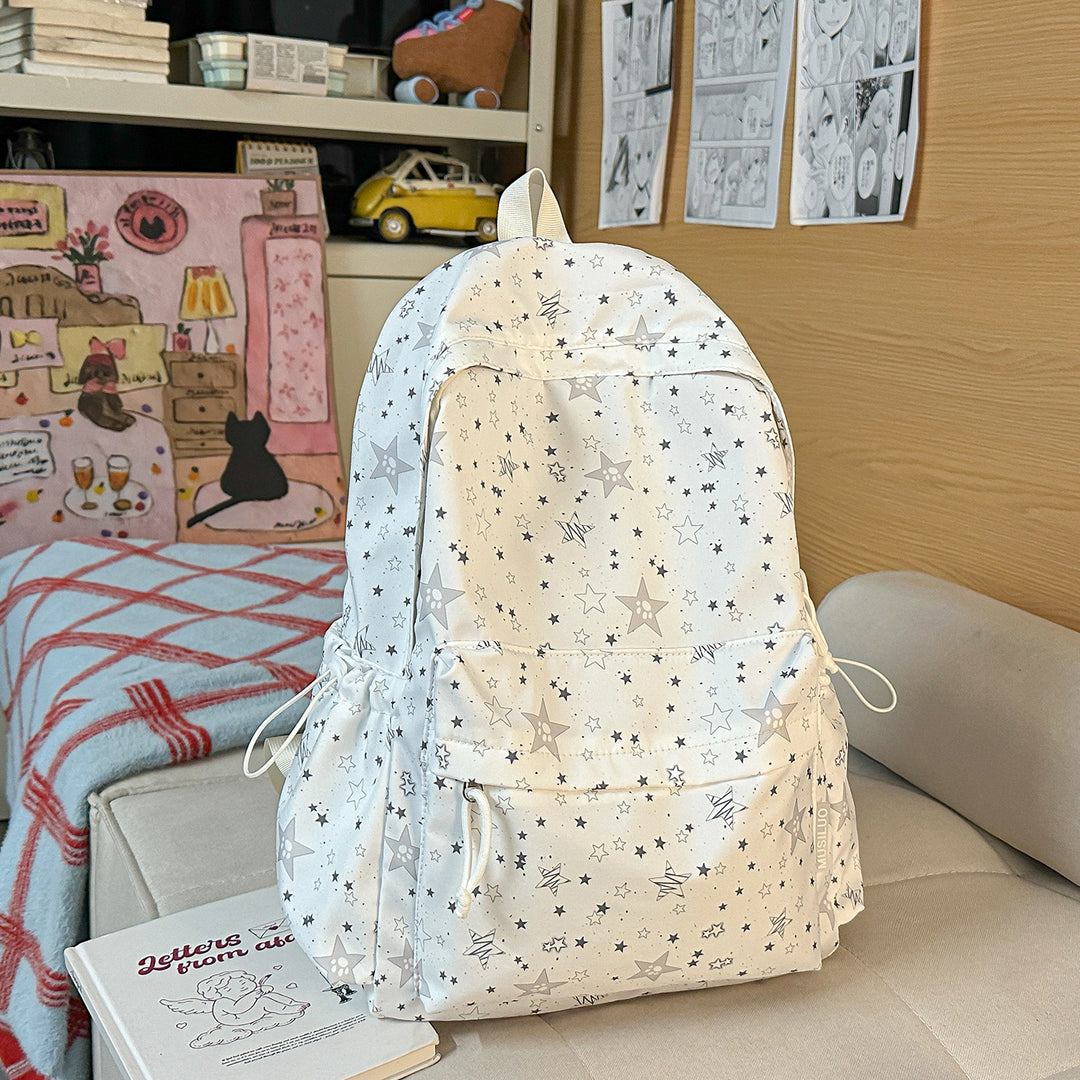 Trendiger Sternmuster-Rucksack Karnz