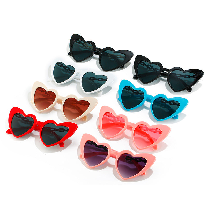 Damen Herzförmige Sonnenbrille Karnz