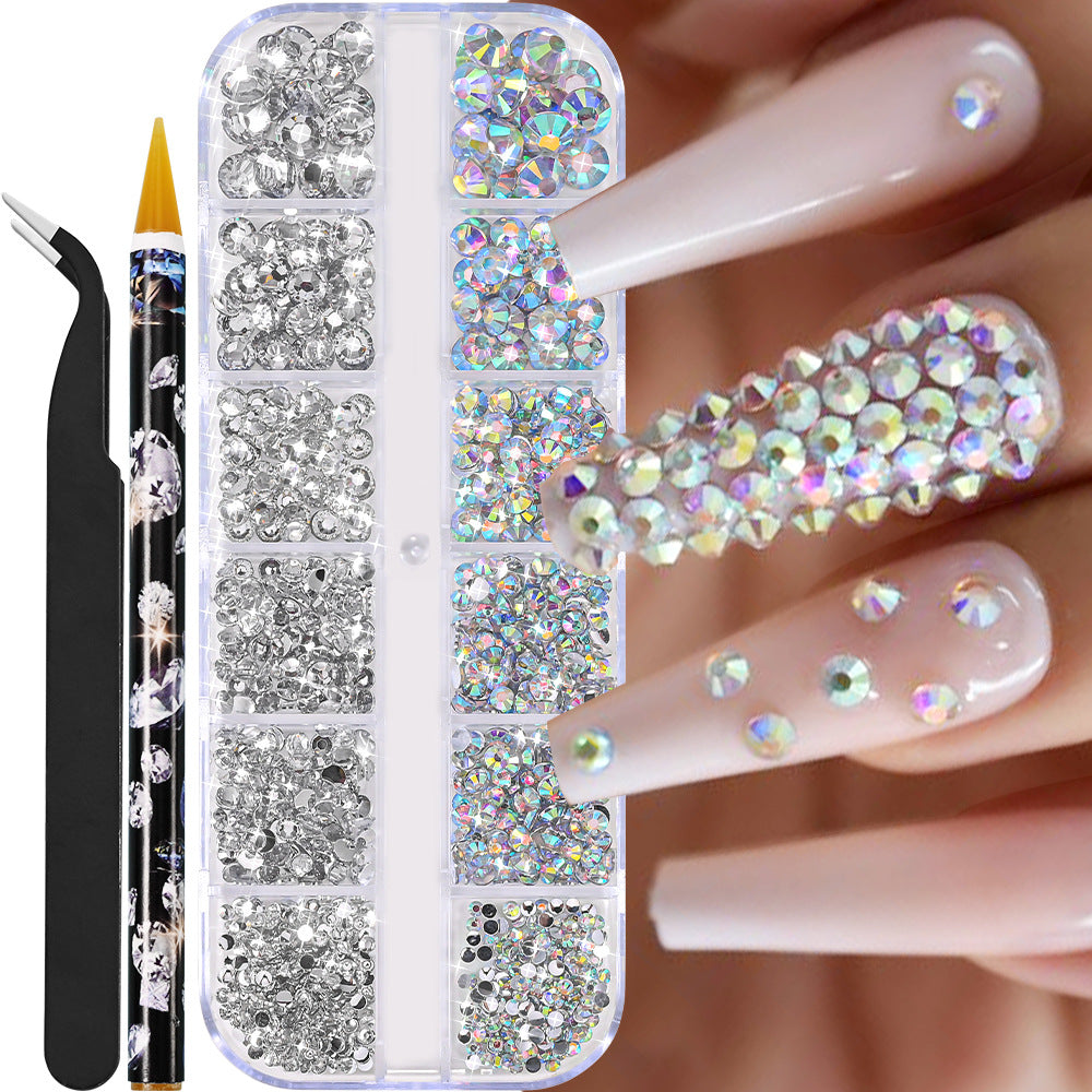 Kristall Strass Nagelkunst Dekorationsset