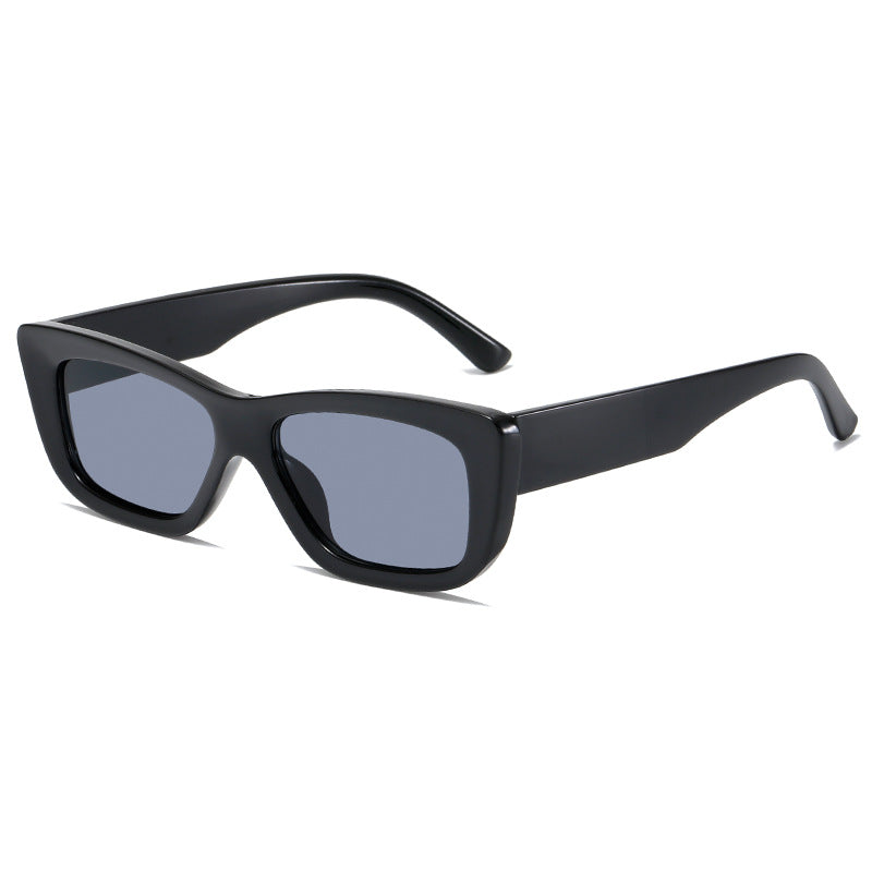 Damen modische Sonnenbrille mit rechteckigem Gestell Karnz