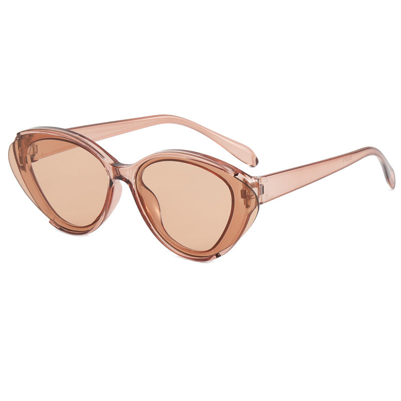 Damen Oversized Sonnenbrille mit Farbverlauf Karnz