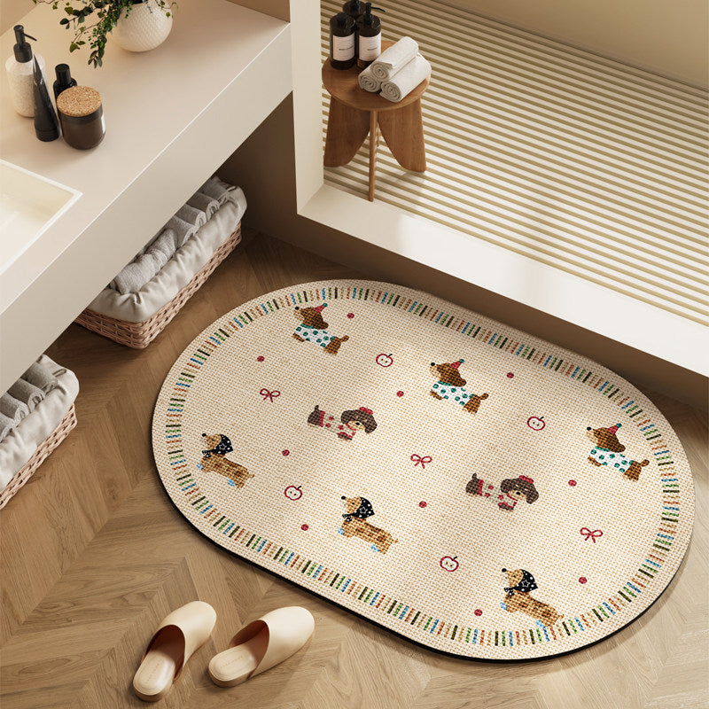 Stylische Badezimmermatte für moderne Innenräume