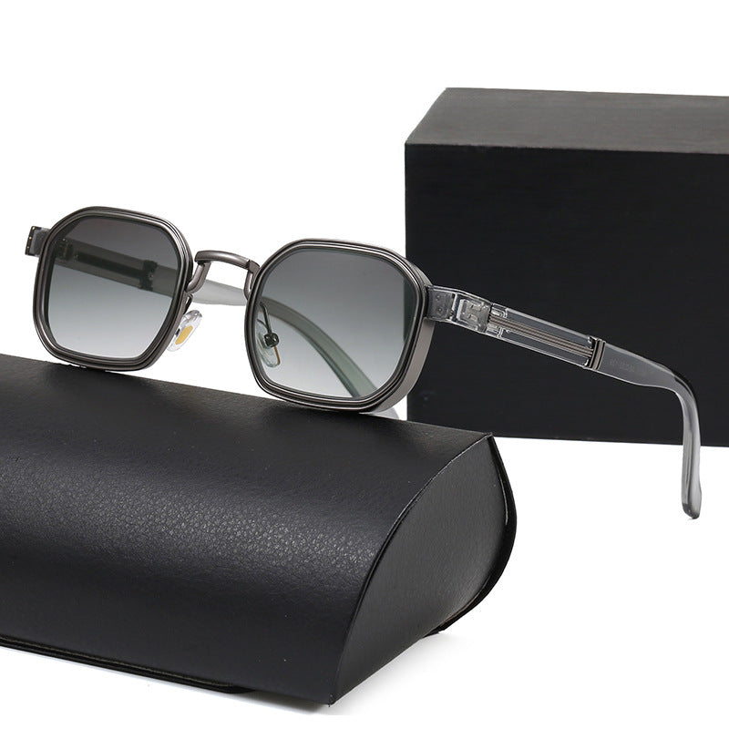 Damen modische quadratische Sonnenbrille mit vielseitigem Design Karnz