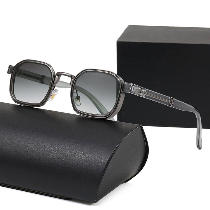 Damen modische quadratische Sonnenbrille mit vielseitigem Design Karnz