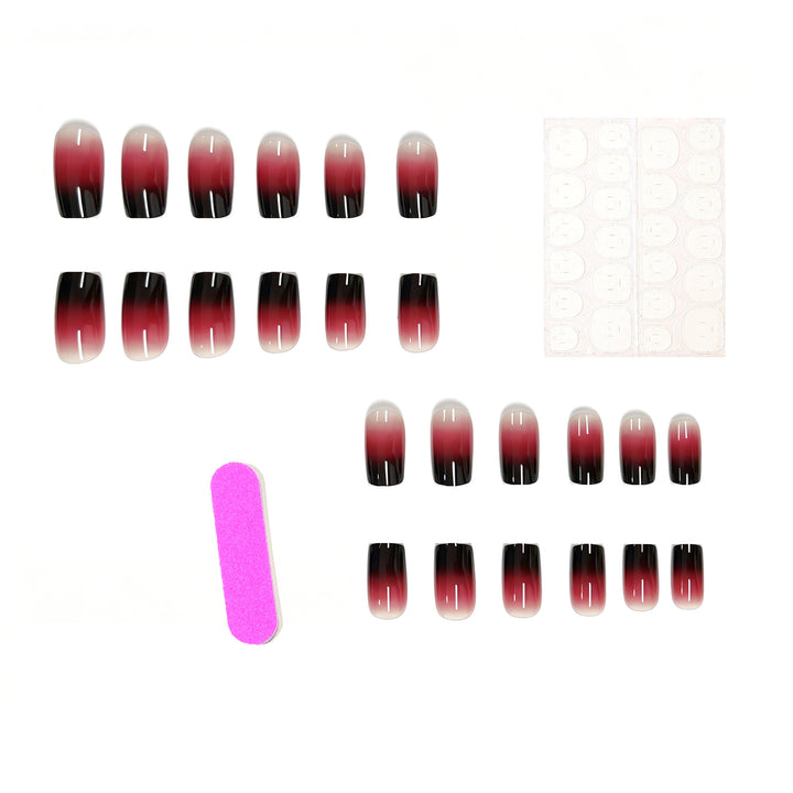 Ombre Akryl-Nagelverlängerungen Karnz