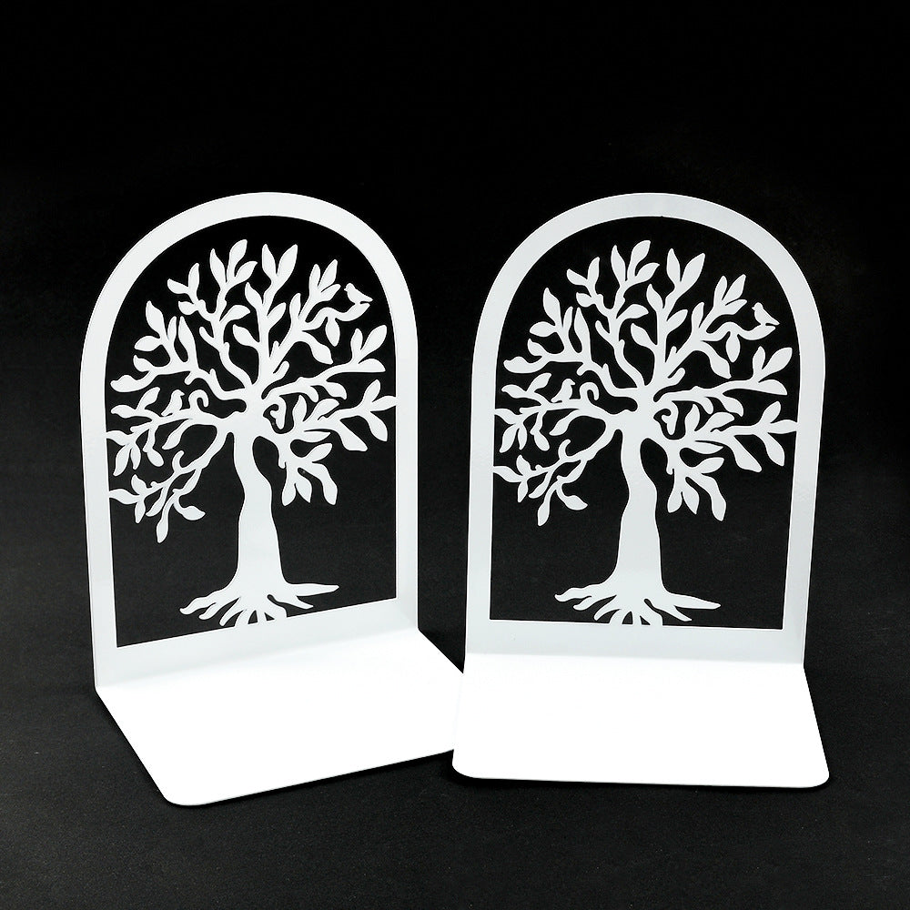 Künstlerische baum-inspirierte Buchstützen