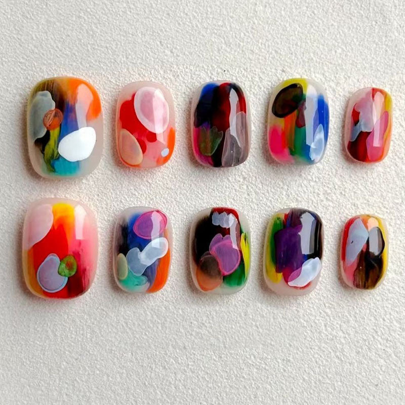 Verspieltes Künstlerisches Nagelkunst Design Set Karnz