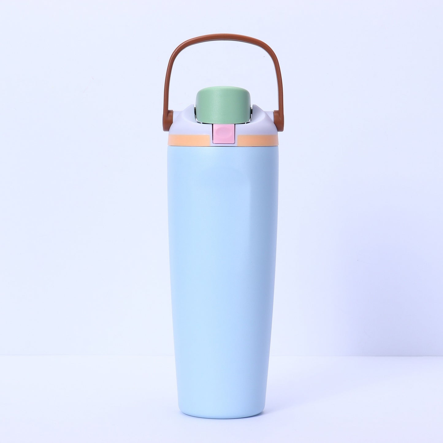 Damen isolierte Trinkflasche mit ergonomischem Tragegriff Karnz