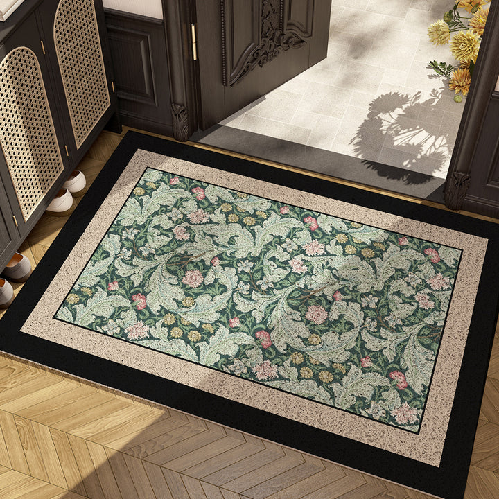 Floral Pattern Bereichsteppich Karnz