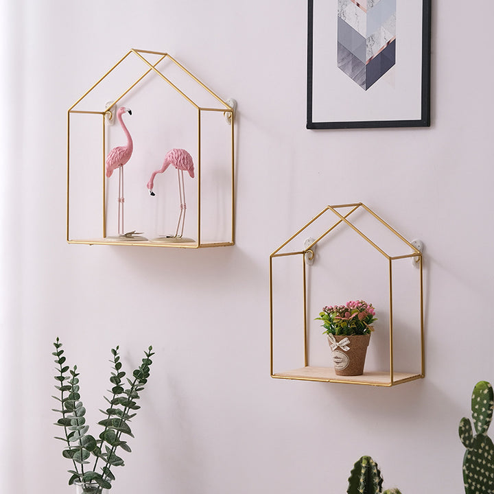 Moderne geometrische Wandregal