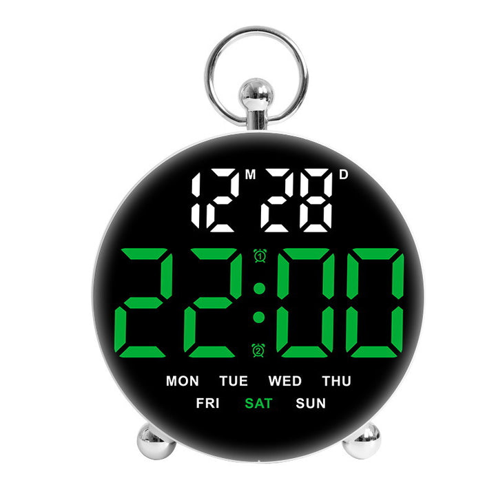 Digitaler Tischwecker mit Großem Led-Display und Alarmfunktion Karnz