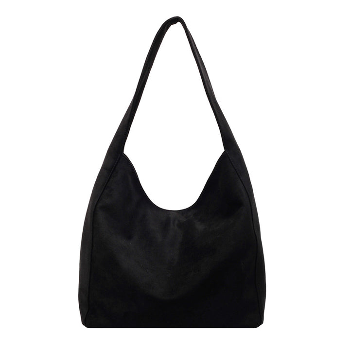 Weiches Wildleder Hobo Tote Bag