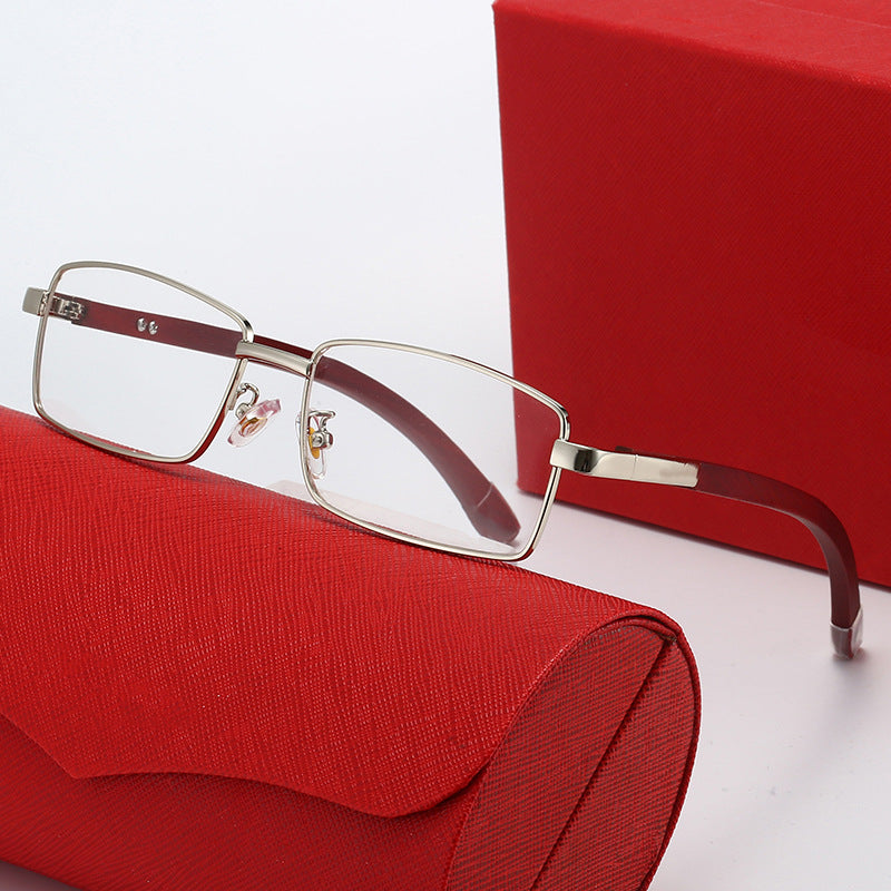 Damen modische Sonnenbrille mit stylischem Metall- und Kunststoffrahmen Karnz
