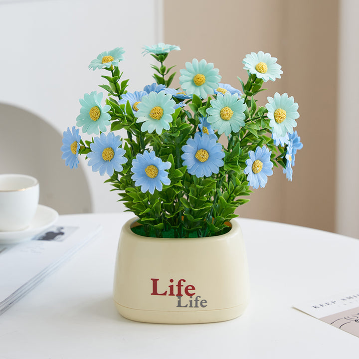 Lebensechte Dekorative Blumenanordnung