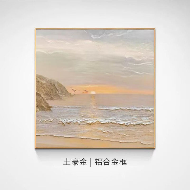 Küsten Sonnenaufgang Wandkunst