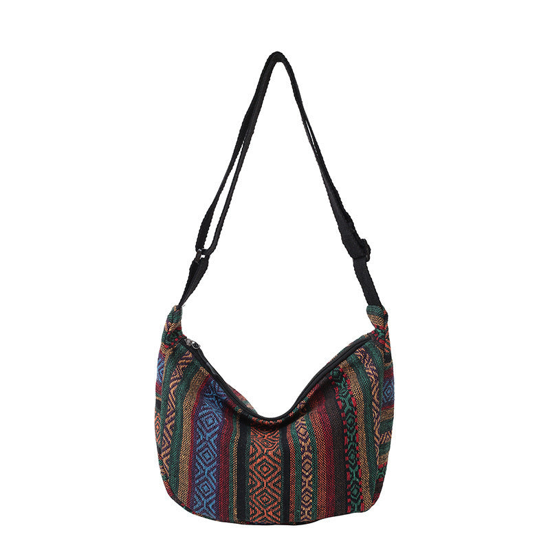 WoBohemian Ethnisches Muster Hobo Tasche Karnz