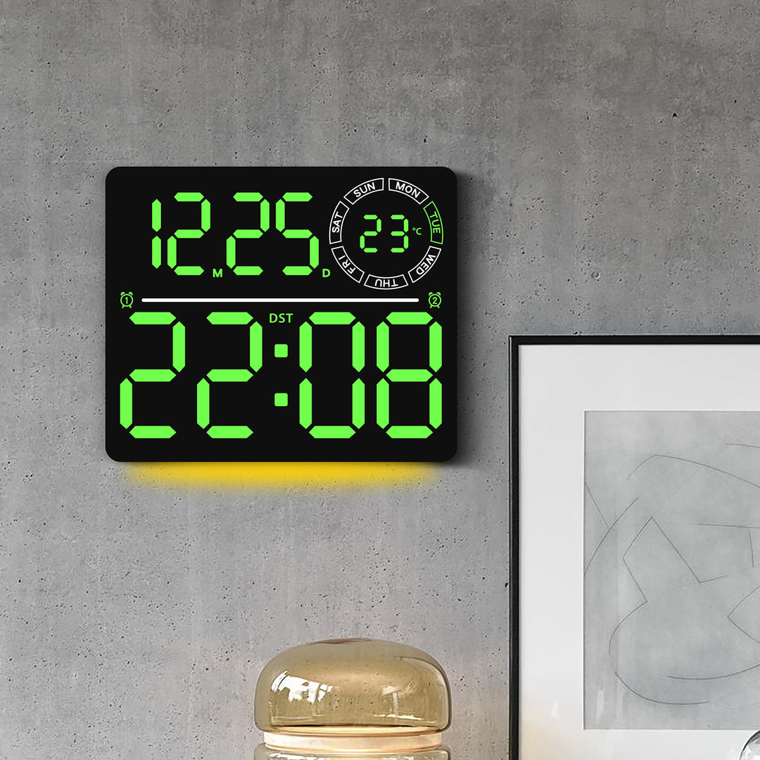 Digitale Wand-Uhr Karnz