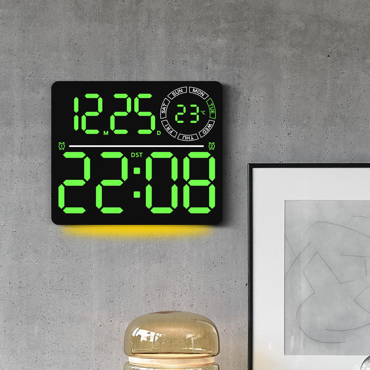 Digitale Wand-Uhr Karnz