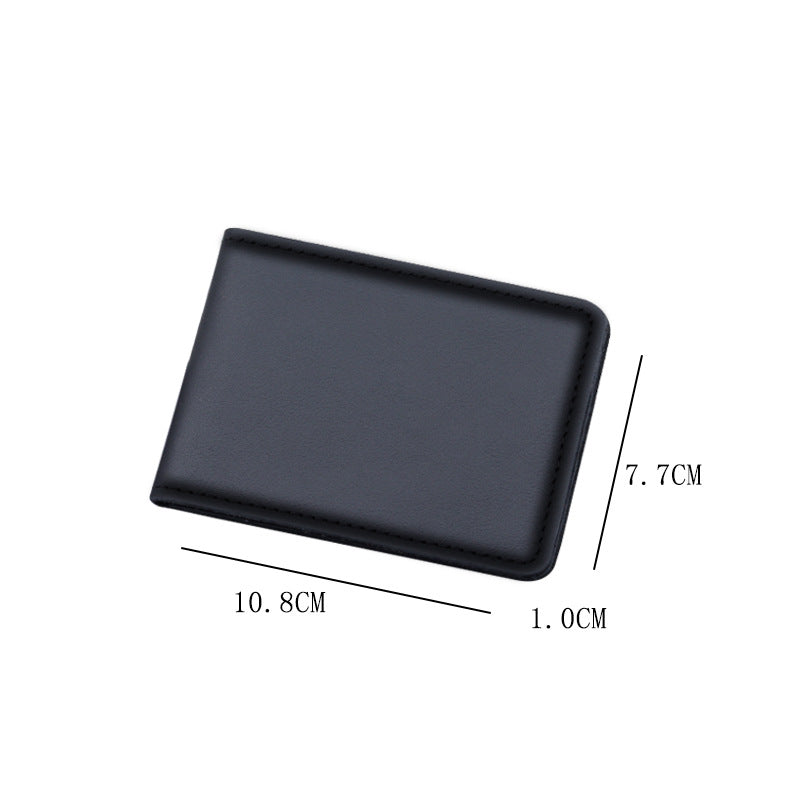 RFID-blockierendes Leder Kartenetui
