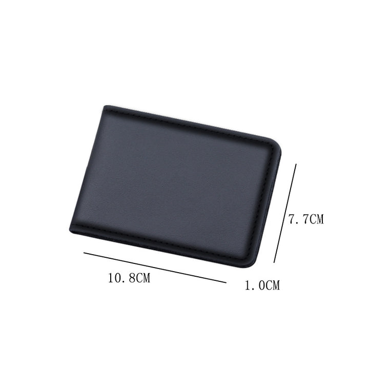 RFID-blockierendes Leder Kartenetui