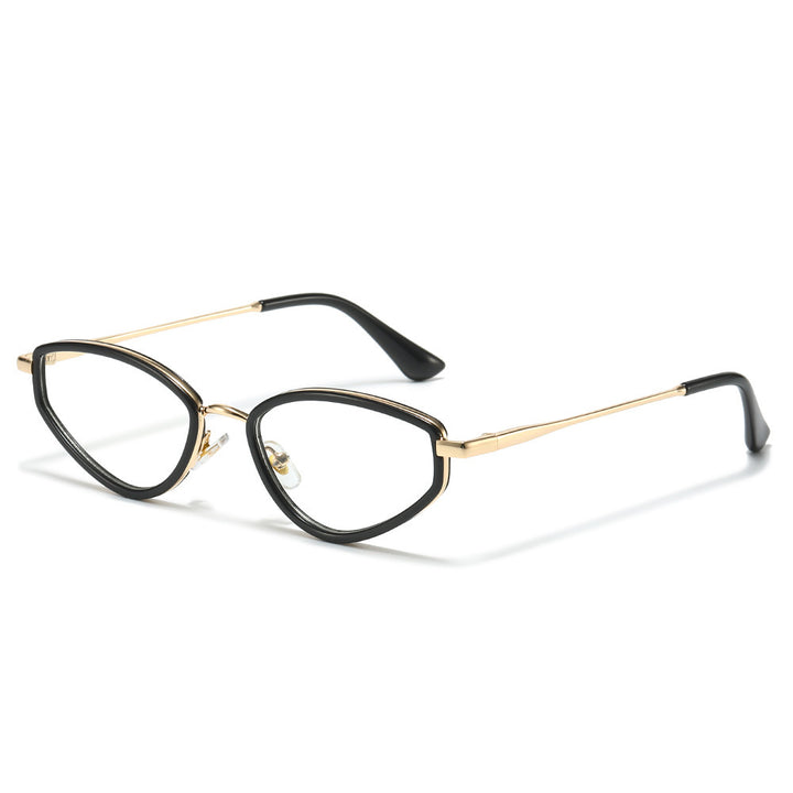 Moderne Katzenaugen-Sonnenbrille mit leichtem Rahmen Karnz