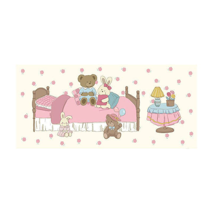 Padded Decorative Cupcake Headboard Cover with Scalloped Frame and Soft Upholstery