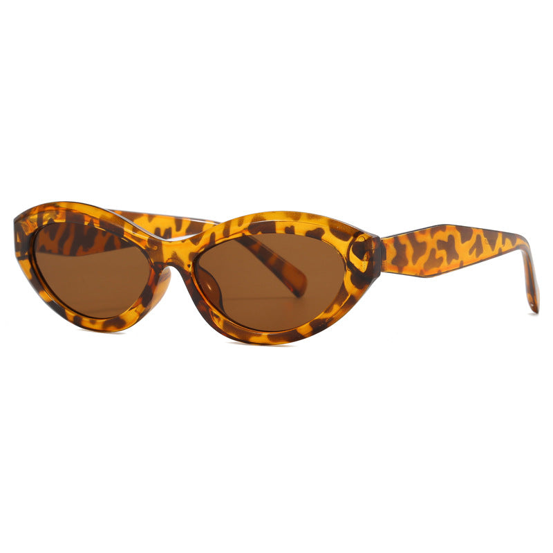 Damen Cat-Eye Sonnenbrille mit breitem Rahmen und UV-Schutz Karnz