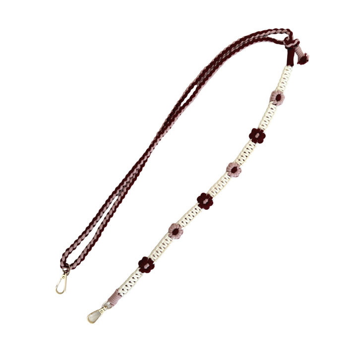 Floral Macrame Brillenband Karnz