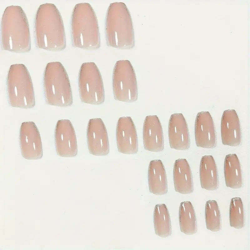 Elegante Glitzer-besetzte Nagelkunst Verbesserungen Karnz