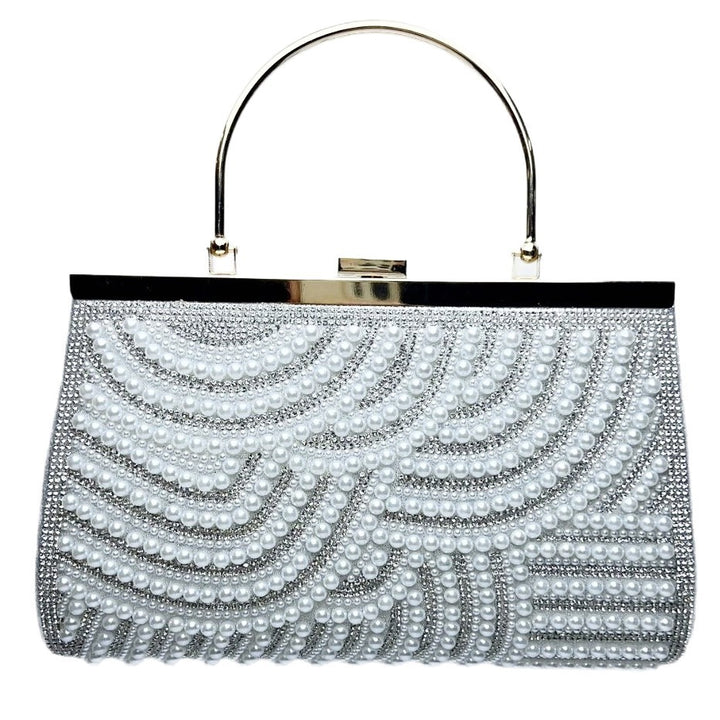 Dekorative Perlenhandtasche