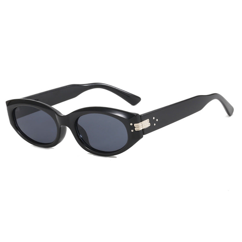 Damen modische Sonnenbrille im eleganten Retro-Stil Karnz