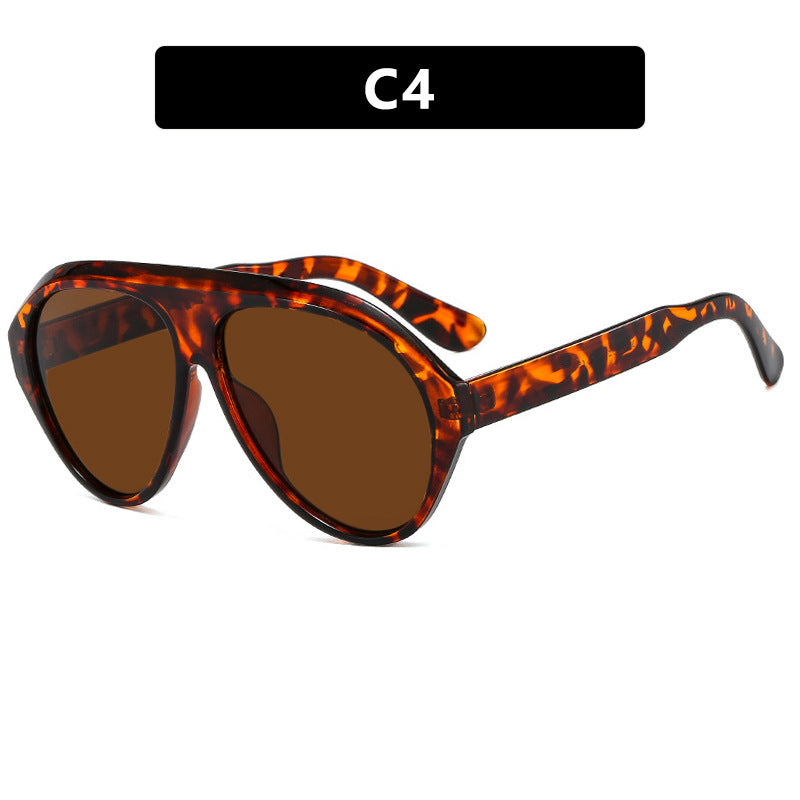 Damen sportliche Sonnenbrille mit innovativem Rahmen Karnz