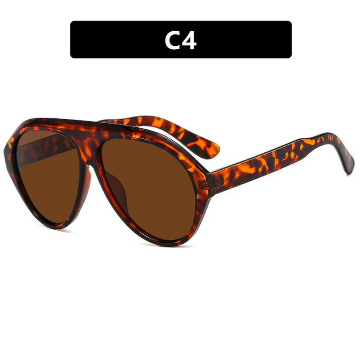 Damen sportliche Sonnenbrille mit innovativem Rahmen Karnz