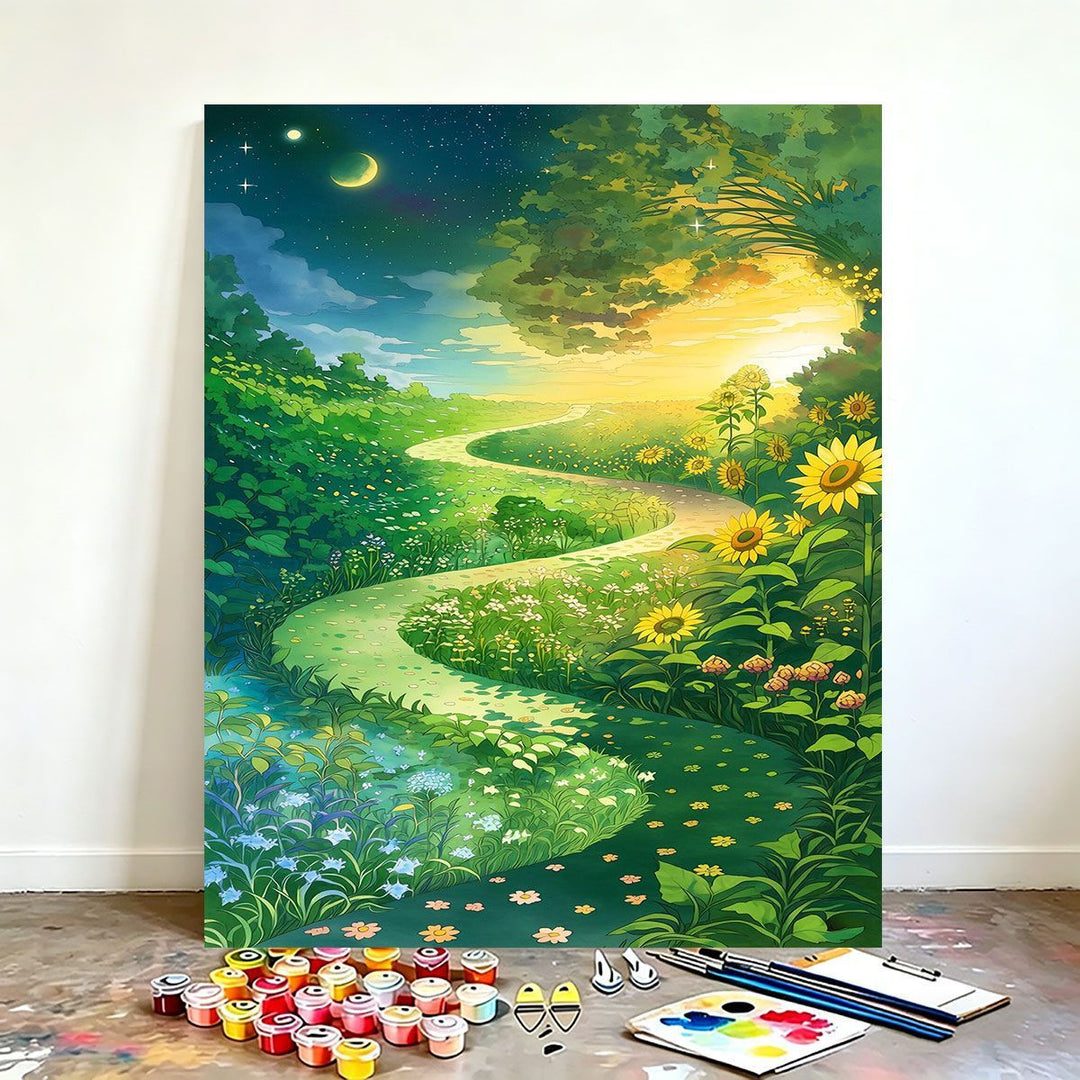 DIY Malen nach Zahlen Kunstset Karnz