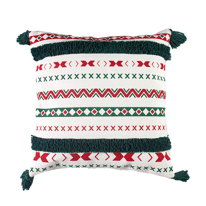 Weihnachtsbaum-Kuschelkissen